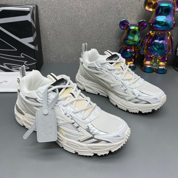 Shoes - Men's White Sneakers